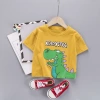 2021 Children's clothing New style T-shirt factory export cartoon children's export short-sleeved T-shirt supply low price wholesale details Picture